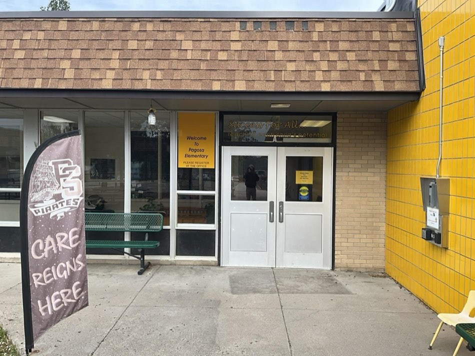 Photograph of a documented condition in an Archuleta School District building